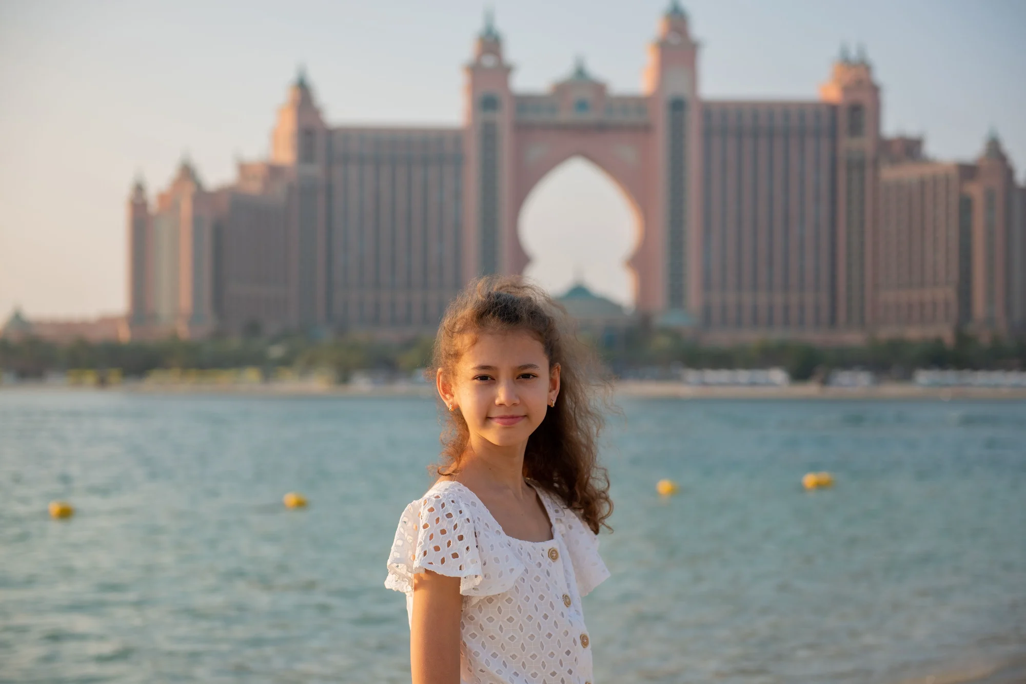 Dubai: Palm Jumeirah boardwalk & island portraits